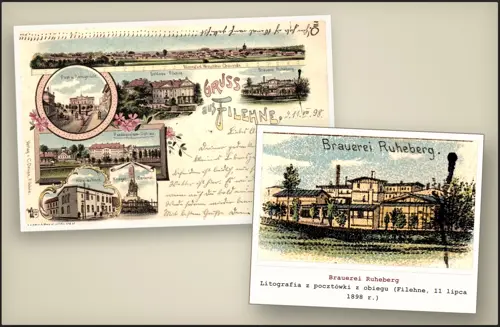 Widok na Ruheberg z 1898 r.