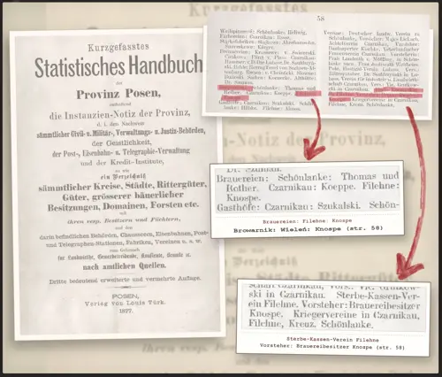 Pruski Rocznik Statystyczny z 1877 roku