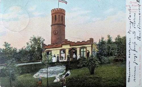 Wieża Bismarcka i restauracja
